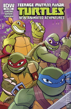 Variant Cover for Teenage Mutant Ninja Turtles: New Animated Adventures #13