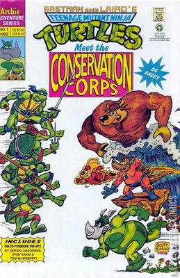 Teenage Mutant Ninja Turtles Meet the Conservation Corps