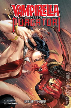 Variant Cover for Vampirella vs. Purgatori #3