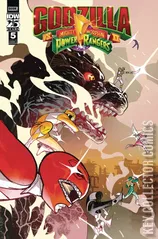 Cover for Godzilla vs. The Mighty Morphin Power Rangers #5