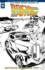 Variant Cover for Back to the Future #6