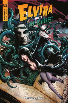 Variant Cover for Elvira Meets H.P. Lovecraft #3