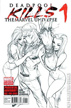 Variant Cover for Deadpool Kills the Marvel Universe #1
