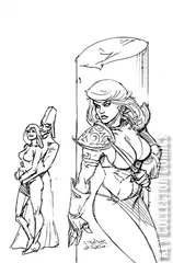 Variant Cover for Red Sonja Valentine's Day Special #2021
