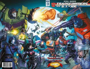 Variant Cover for Transformers vs. G.I. Joe #13