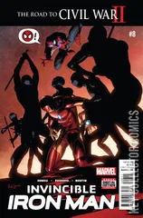 Cover for Invincible Iron Man #8