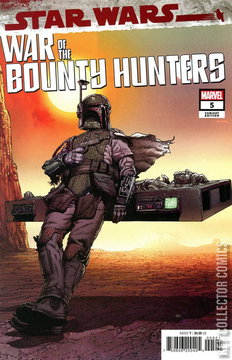 Variant Cover for Star Wars: War of the Bounty Hunters #5