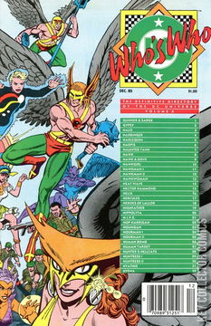Variant Cover for Who's Who: The Definitive Directory of the DC Universe #10