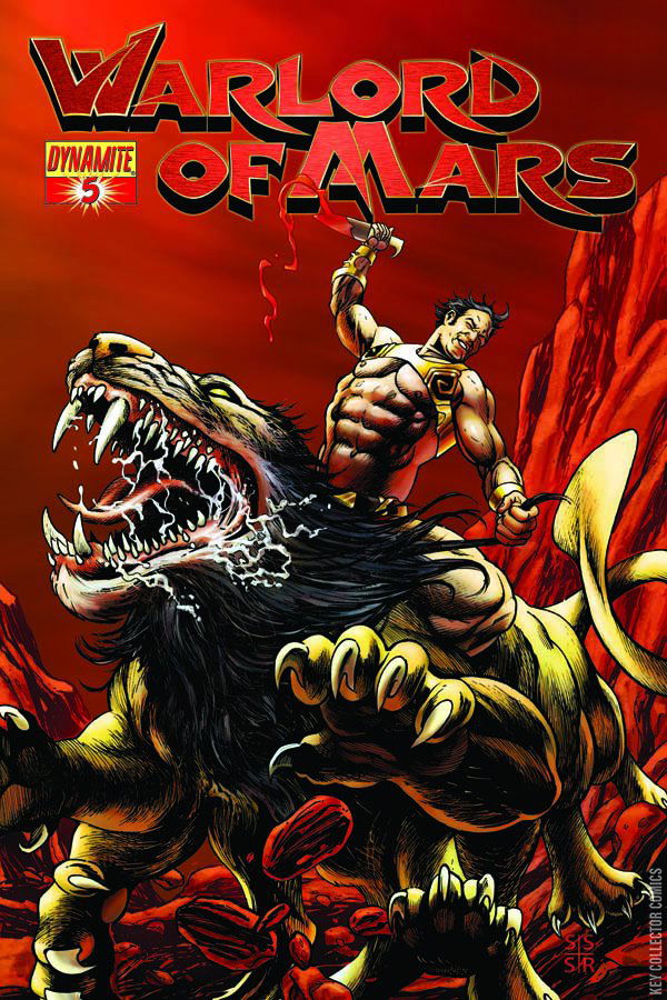 Variant Cover for Warlord of Mars #5