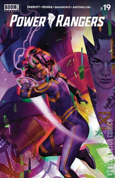 Variant Cover for Power Rangers #19