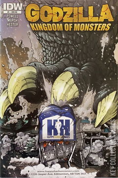 Variant Cover for Godzilla Kingdom of Monsters #1