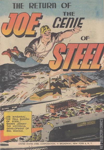 Demise Of Barbara And The Return Of Joe The Return of Joe the Genie of Steel by Commercial Comics | Key