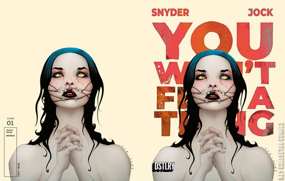 Variant Cover for You Won't Feel a Thing #1