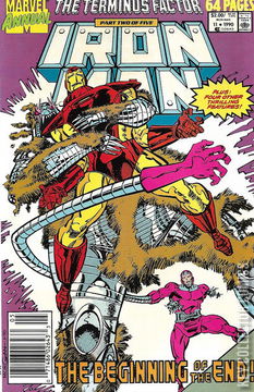 Variant Cover for Iron Man Annual #11