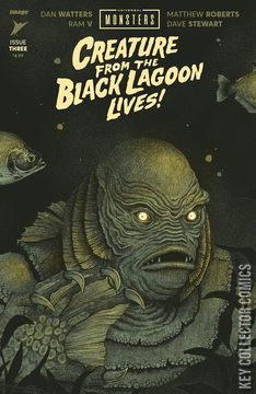 Variant Cover for Universal Monsters: The Creature From the Black Lagoon Lives #3