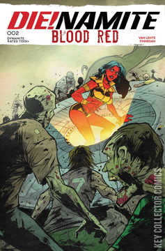 Variant Cover for Die!namite: Blood Red #2