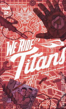 Variant Cover for We Ride Titans #2