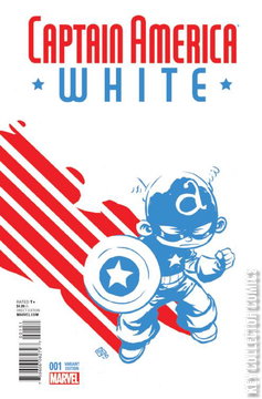 Variant Cover for Captain America: White #1