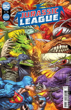 Variant Cover for Jurassic League, The #1