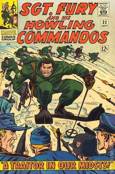 Cover art for Sgt. Fury and His Howling Commandos #32