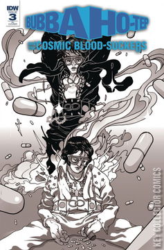 Variant Cover for Bubba Ho-Tep and the Cosmic Blood-Suckers #3