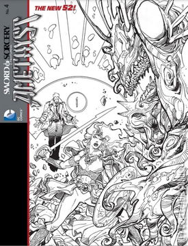 Variant Cover for Sword of Sorcery #4