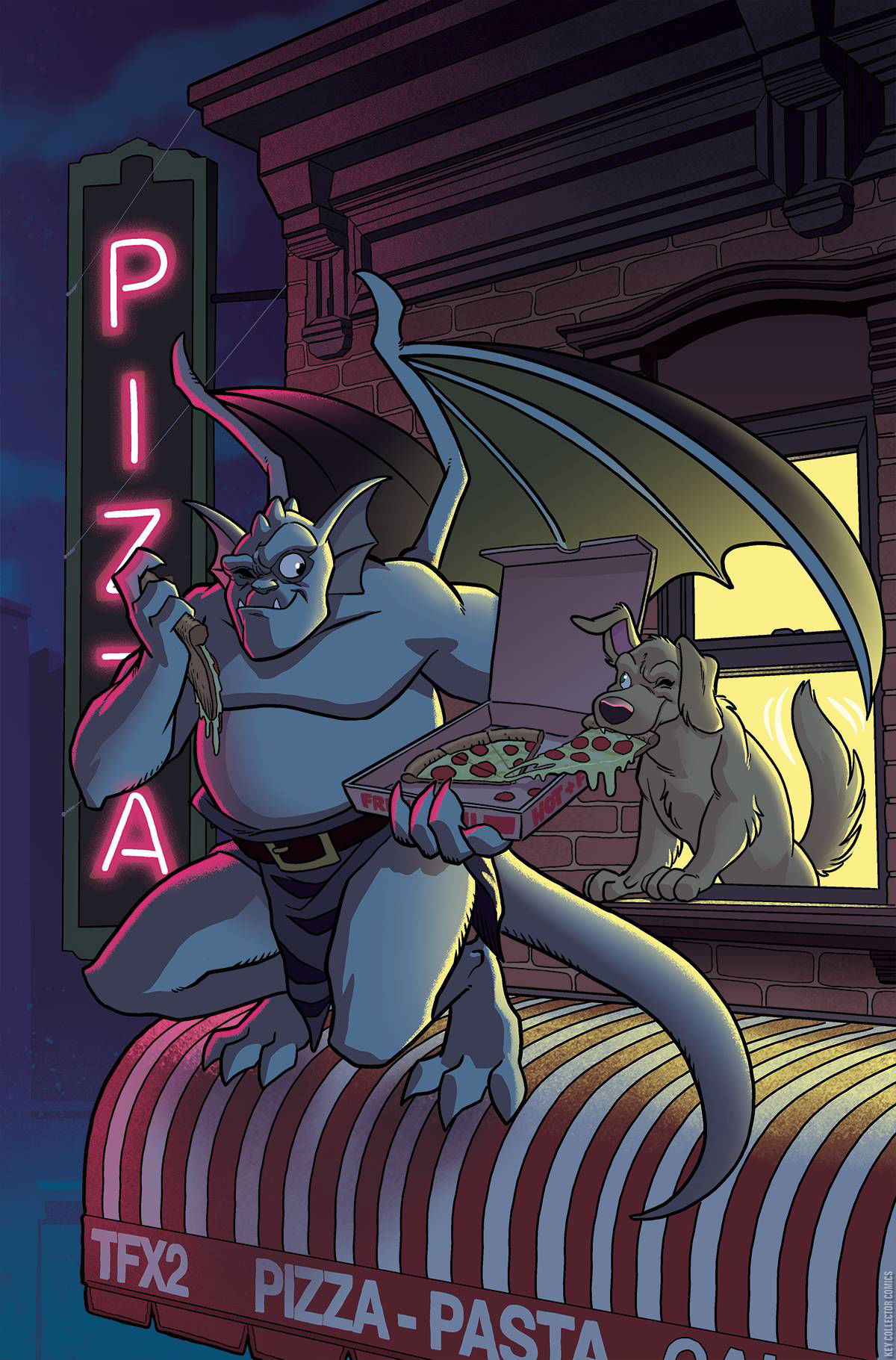 Variant Cover for Gargoyles #5