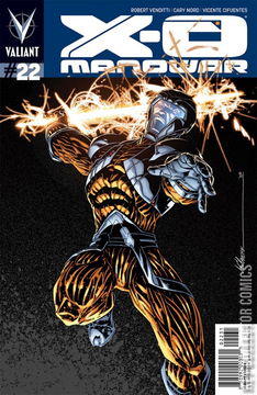 Variant Cover for X-O Manowar #22