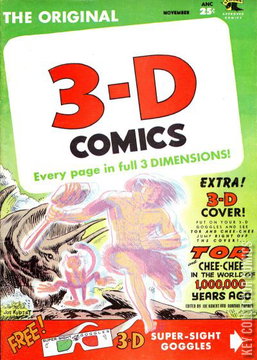 Variant Cover for 3-D Comics #2