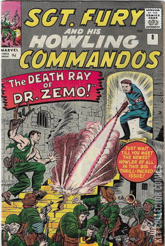 Variant Cover for Sgt. Fury and His Howling Commandos #8