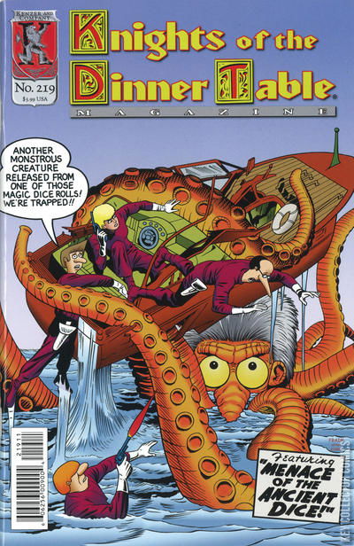 Cover art for Knights of the Dinner Table #219