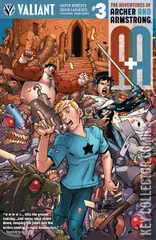 Cover for A&A: The Adventures of Archer & Armstrong #3