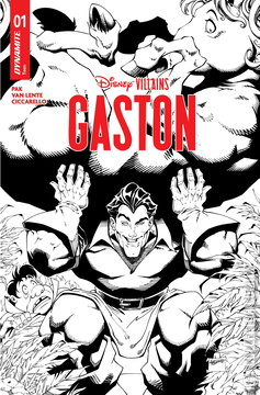 Variant Cover for Disney Villains: Gaston #1