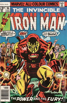 Variant Cover for Iron Man #96