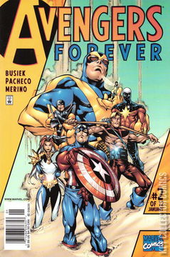 Variant Cover for Avengers Forever #2