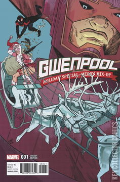 Variant Cover for Gwenpool Holiday Special: Merry Mix-Up #1