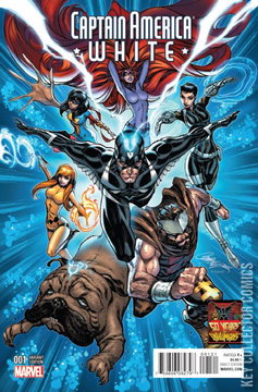 Variant Cover for Captain America: White #1