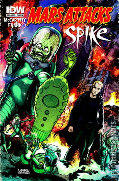 Variant Cover for Mars Attacks / Transformers #1