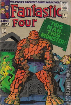 Variant Cover for Fantastic Four #51