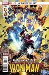 Cover for Iron Man #596