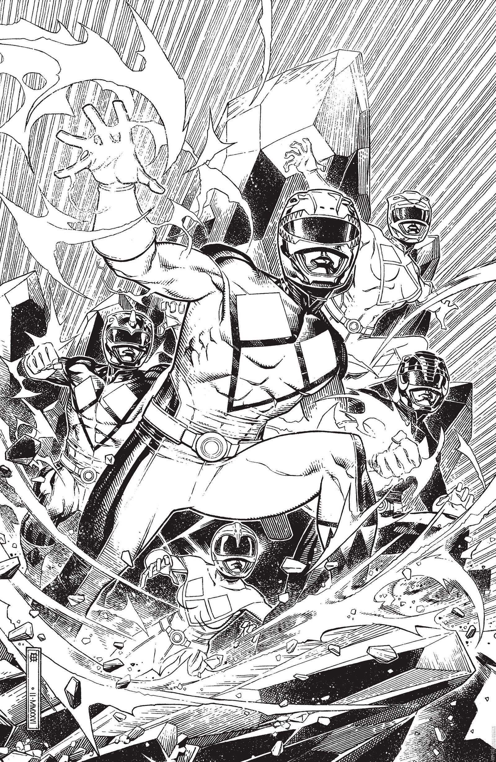 Mighty Morphin Power Rangers (2026) #1 1:50 Published June