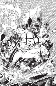 Variant Cover for Mighty Morphin Power Rangers (2026) #1