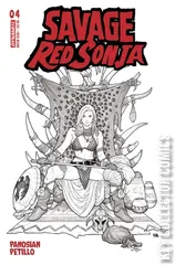 Variant Cover for Savage Red Sonja #4
