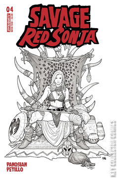 Variant Cover for Savage Red Sonja #4