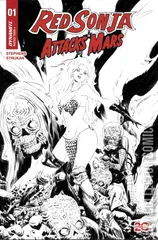 Variant Cover for Red Sonja Attacks Mars #1