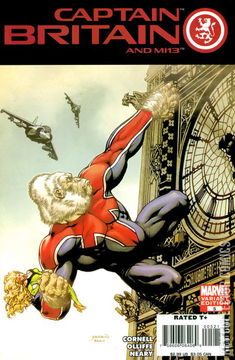 Variant Cover for Captain Britain and MI 13 #5