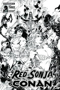 Variant Cover for Red Sonja / Conan #3