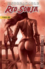 Variant Cover for Unbreakable Red Sonja #3