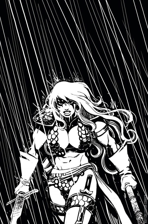 Variant Cover for Invincible Red Sonja #8