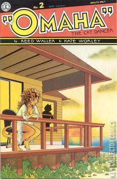 Variant Cover for Omaha the Cat Dancer #2